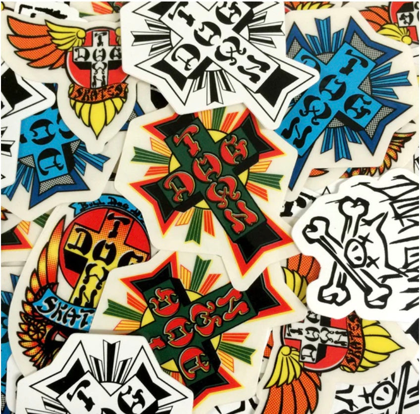 Dogtown Assorted Sticker Pack - 10 Pack