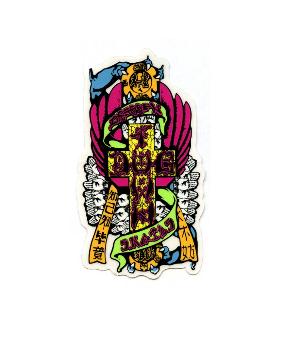 Dogtown Eric Dressen Hands 80s Sticker