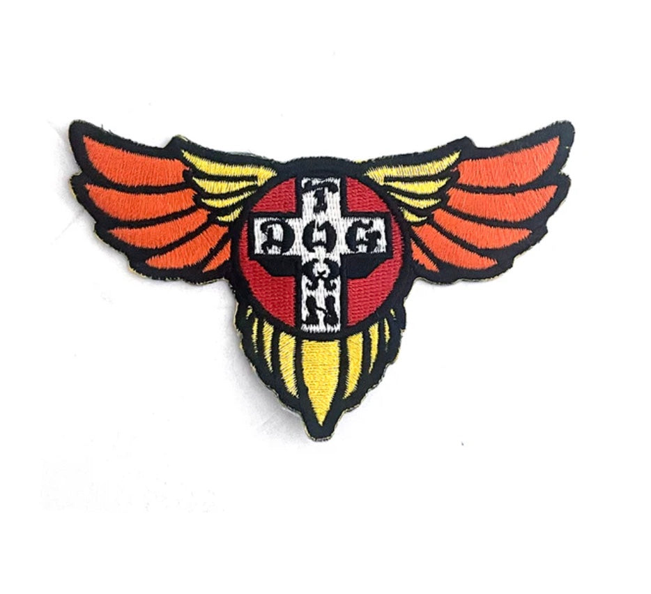 Dogtown Wings 70s Patch 4" x 2.25"