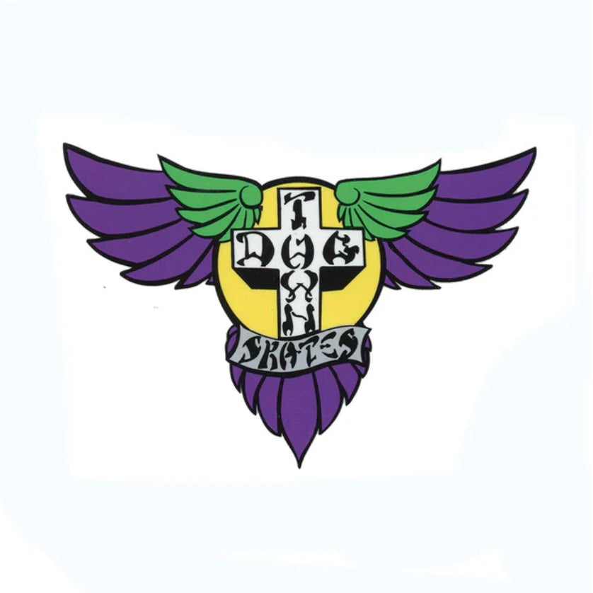 Dogtown Wings 70s Sticker