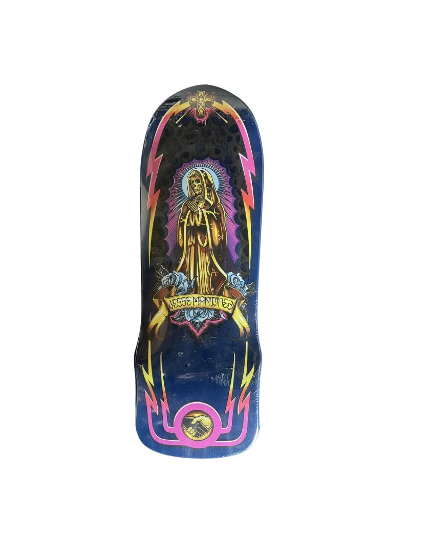 Dogtown Jesse Martinez Guadalupe Handshake Skateboard Deck - Thumbnail 4