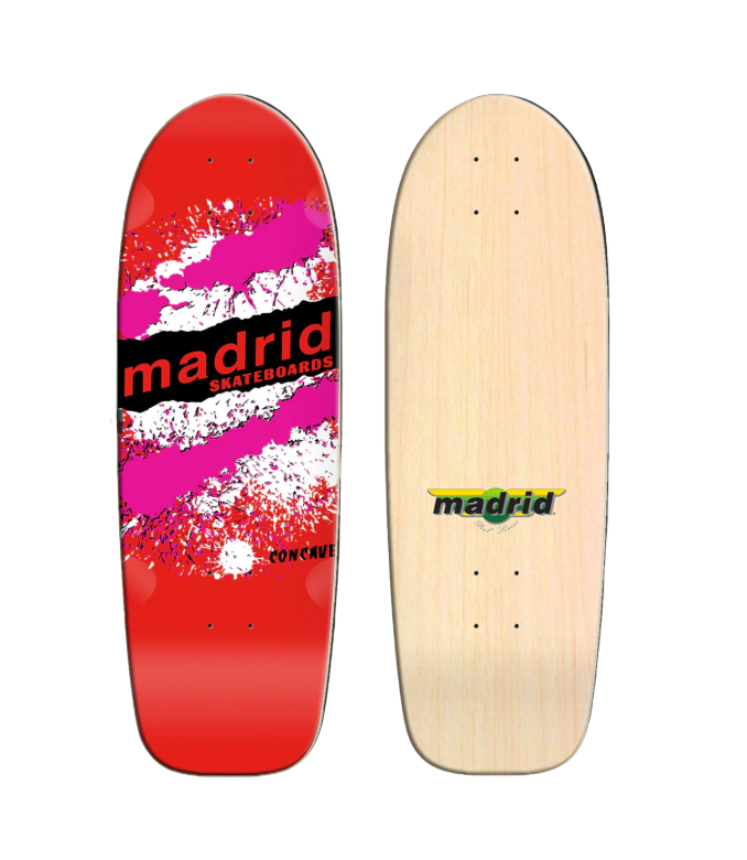 Madrid Stranger Things Retro Explosion Red Deck