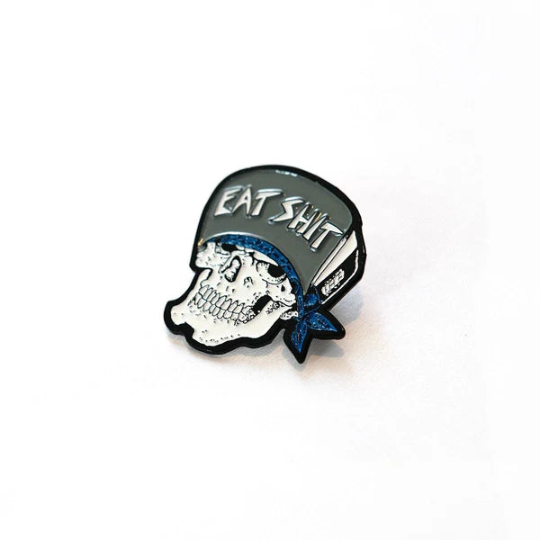 Suicidal Skates Eat Shit Enamel Pin