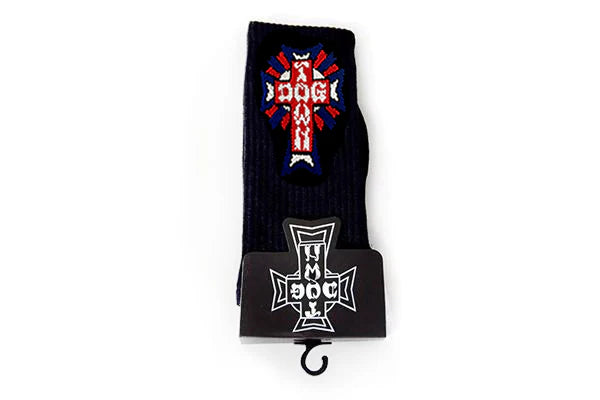 Dogtown Cross Logo Color Crew Socks