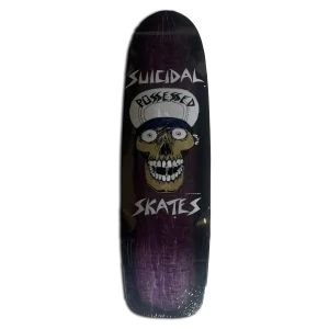 Suicidal Skates Punk Skull 70s Rider Deck